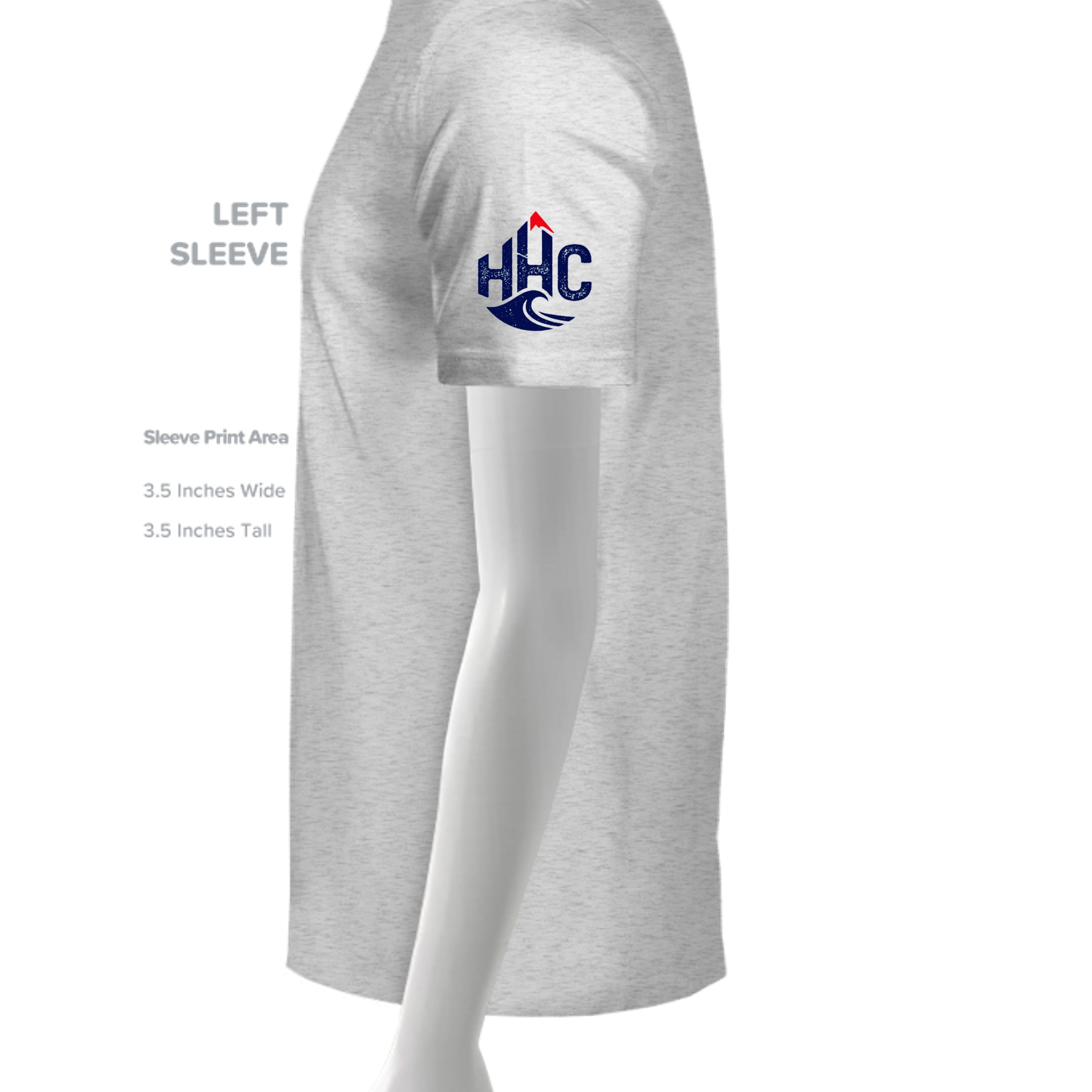 HEATHER WHITE - 6010 - SLEEVE_LEFT