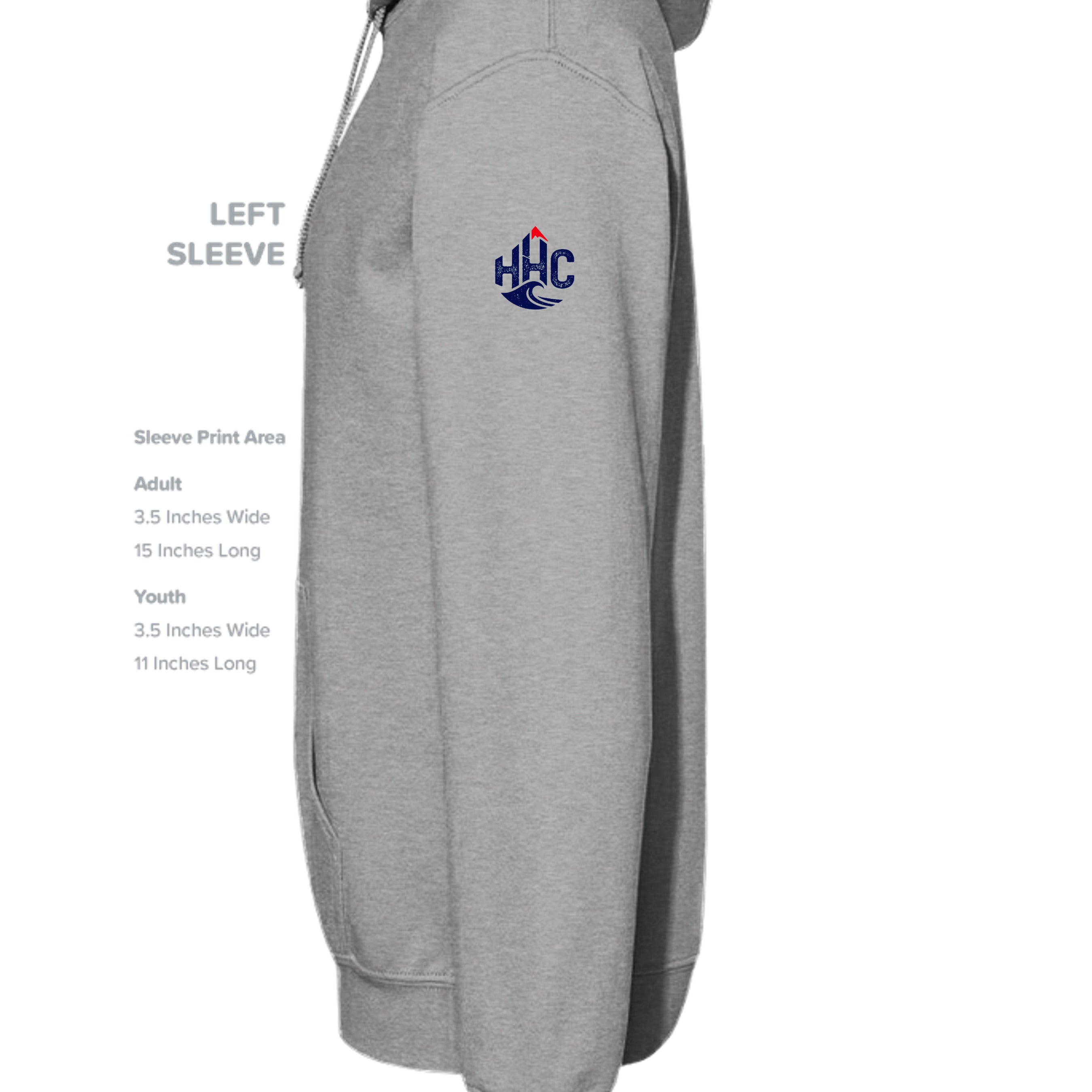 Grey Heather - SS4500 - SLEEVE_LEFT