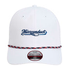 White/ Navy/ White/ Red - 7054 - FRONT