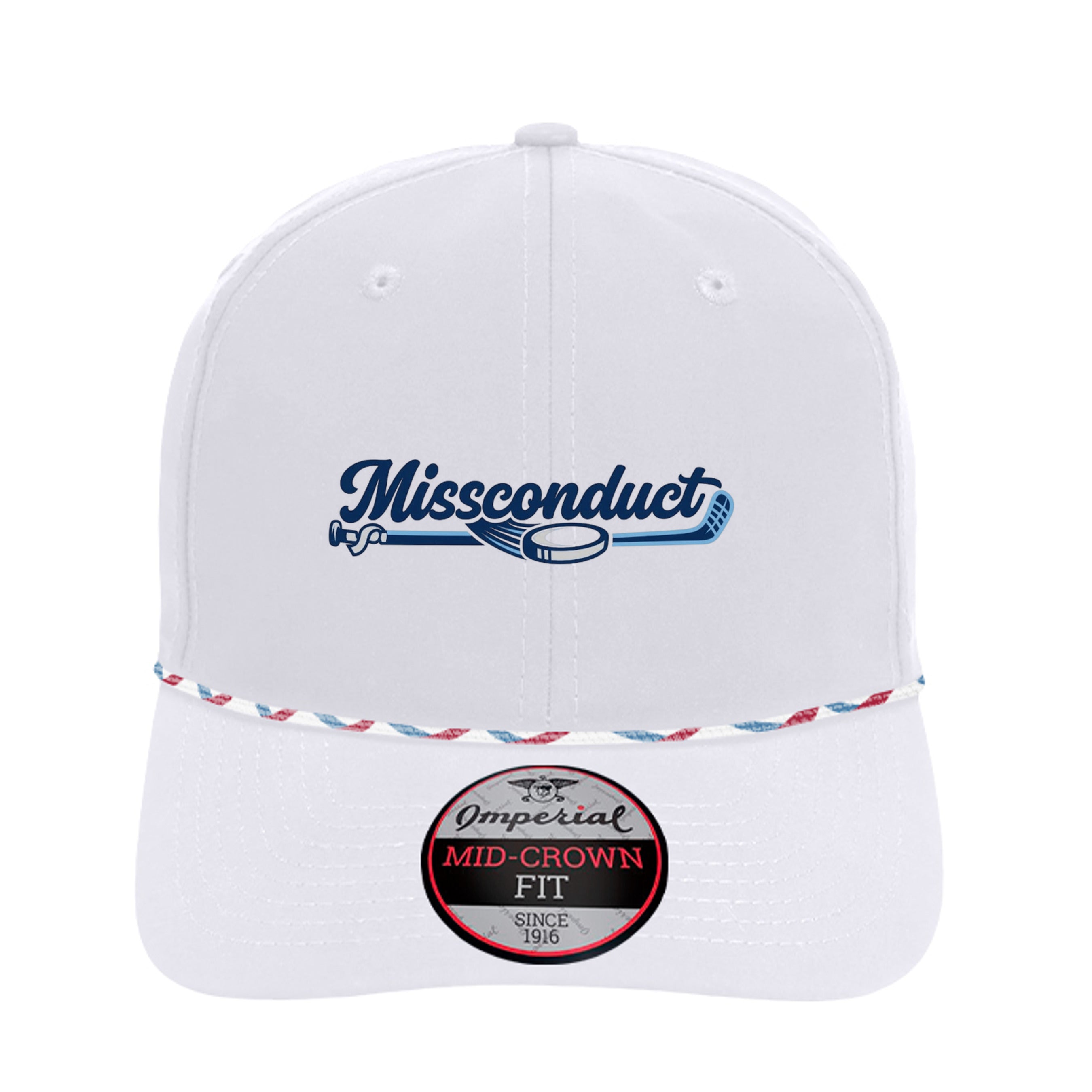 White/ Blue/ Red/ White - 7054 - FRONT