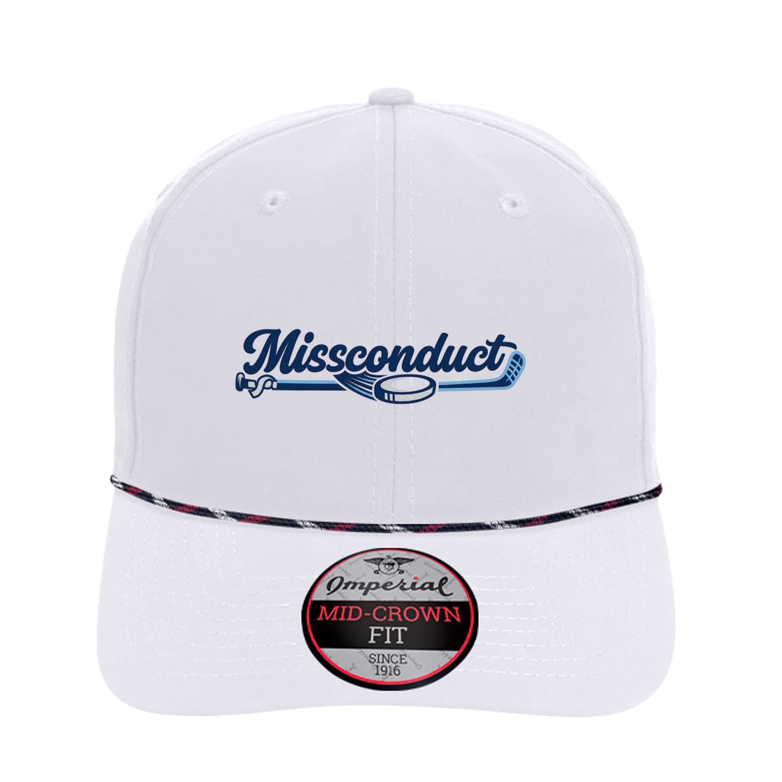 White/ Navy/ Navy/ Red/ White - 7054 - FRONT