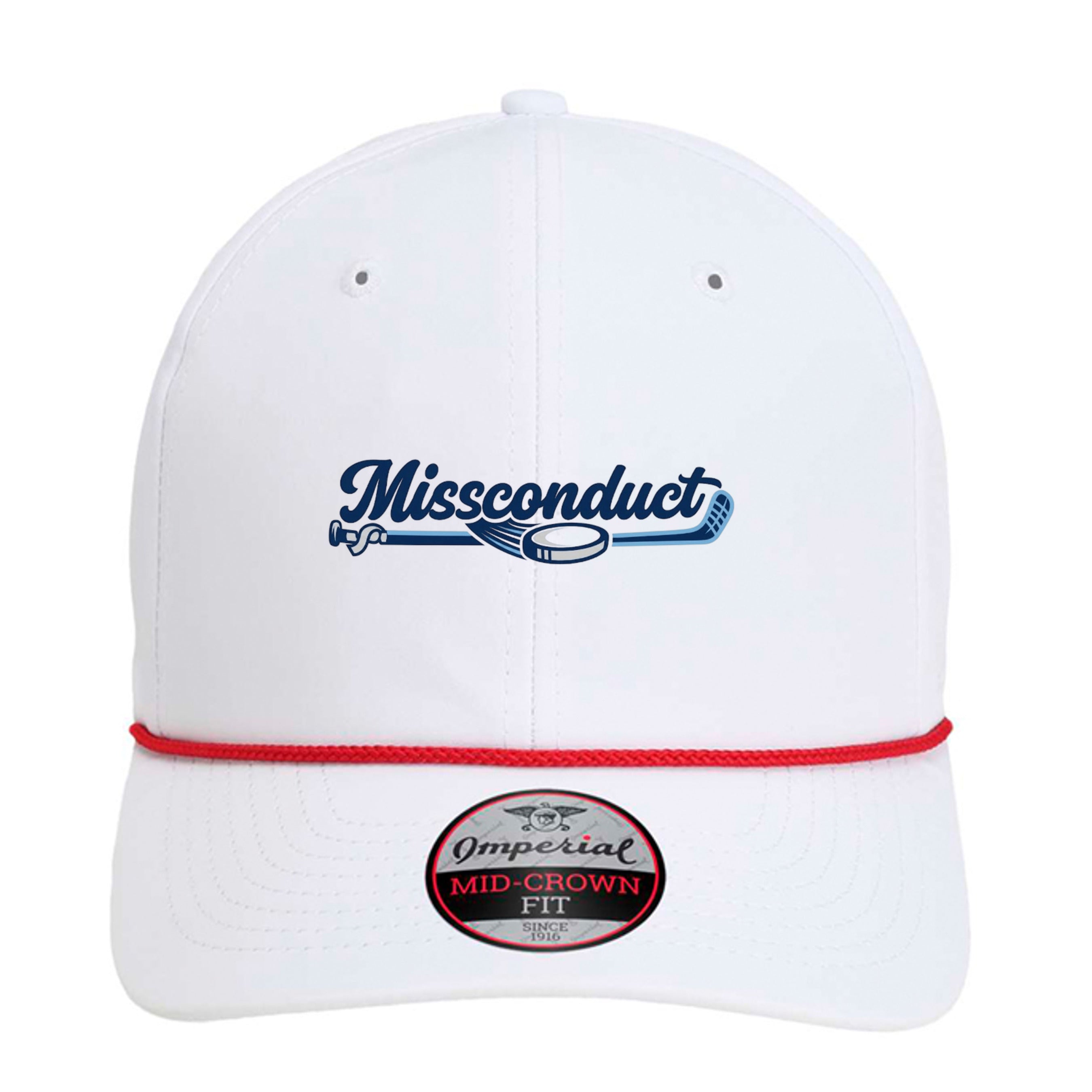 White/ Red - 7054 - FRONT