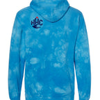 Tie Dye Aqua Blue - PRM4500TD - BACK