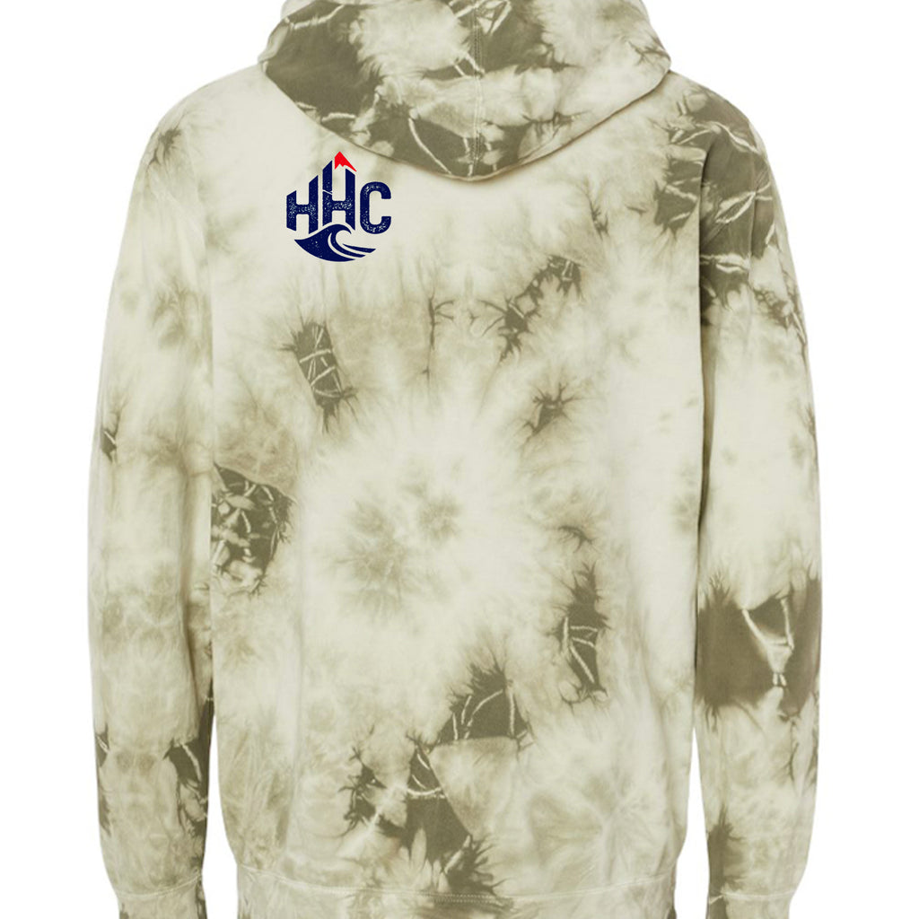 Tie Dye Olive - PRM4500TD - BACK