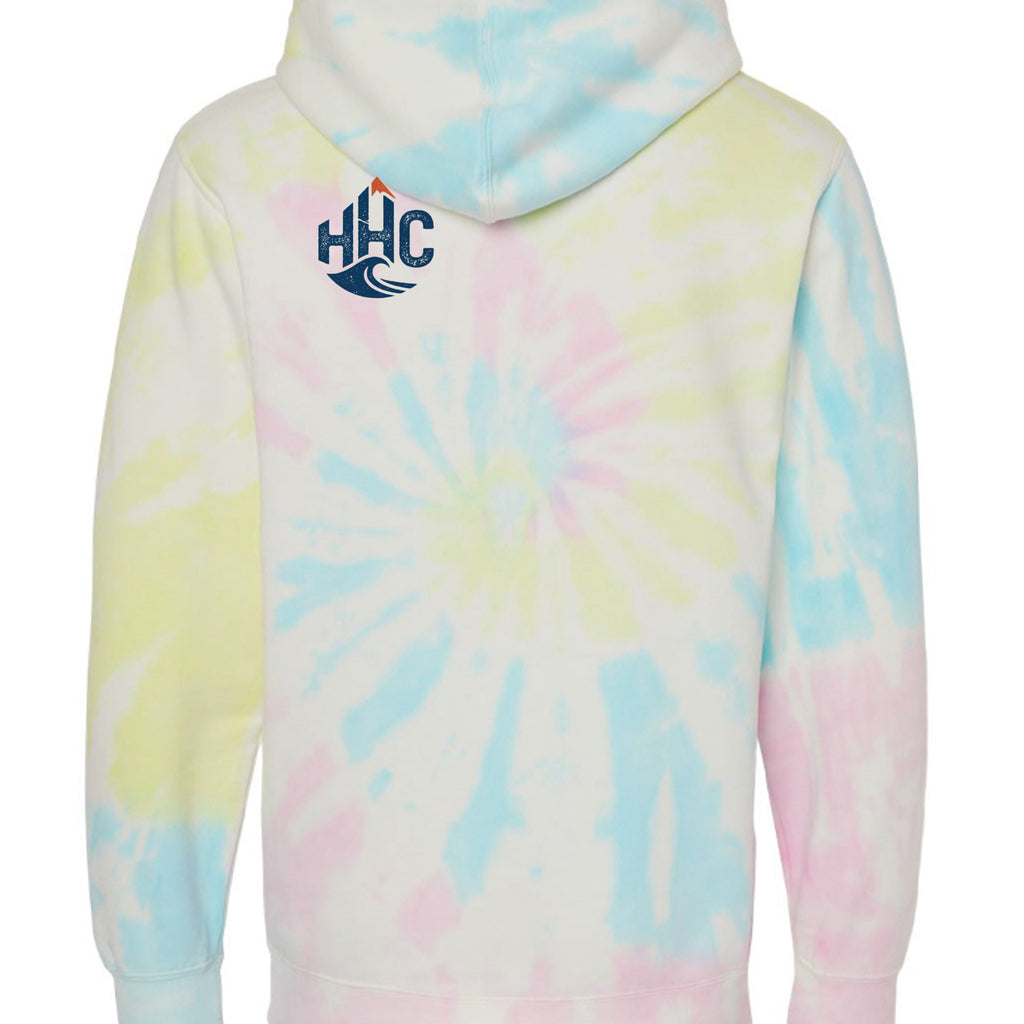 Tie Dye Sunset Swirl - PRM4500TD - BACK