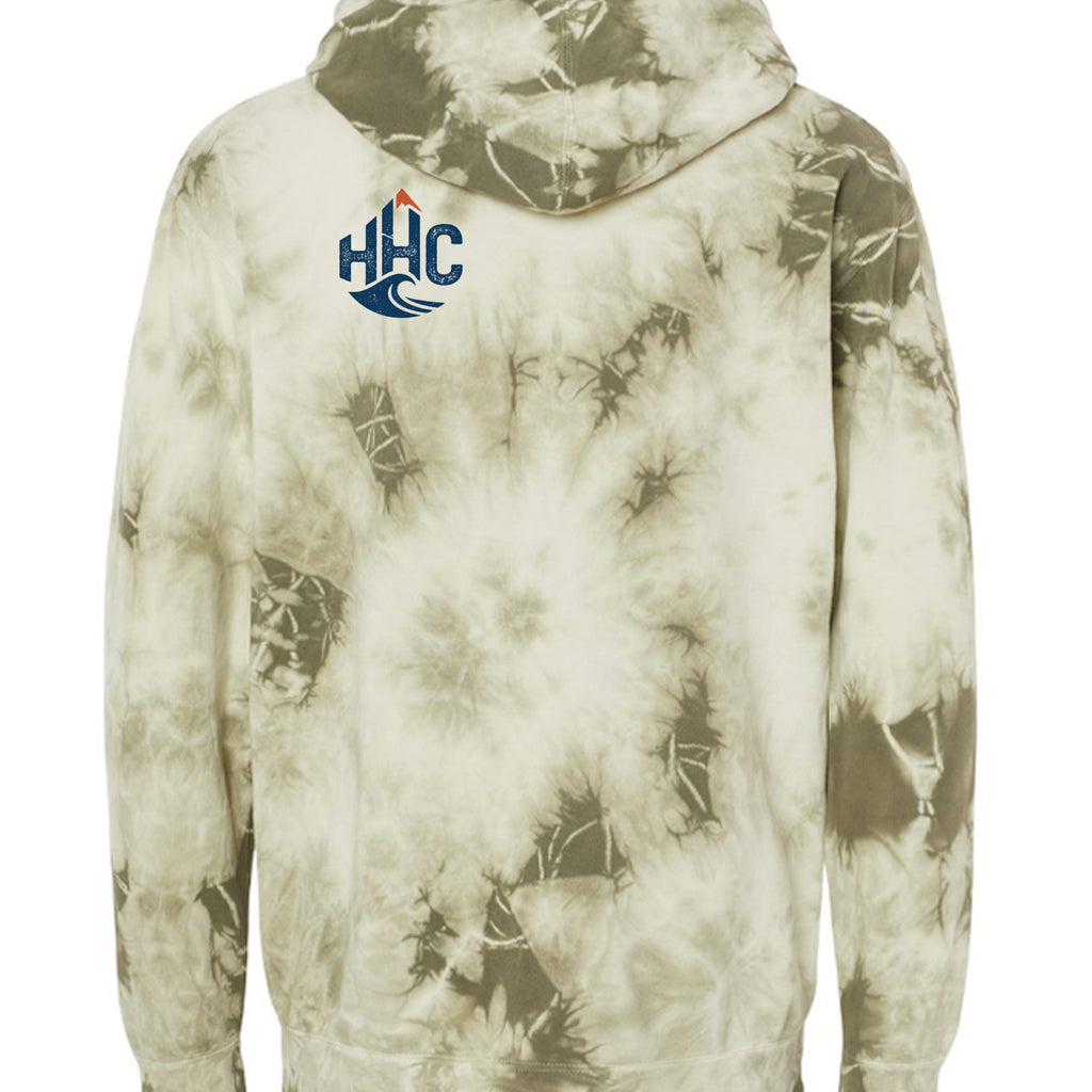 Tie Dye Olive - PRM4500TD - BACK
