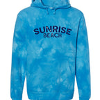 Tie Dye Aqua Blue - PRM4500TD - FRONT