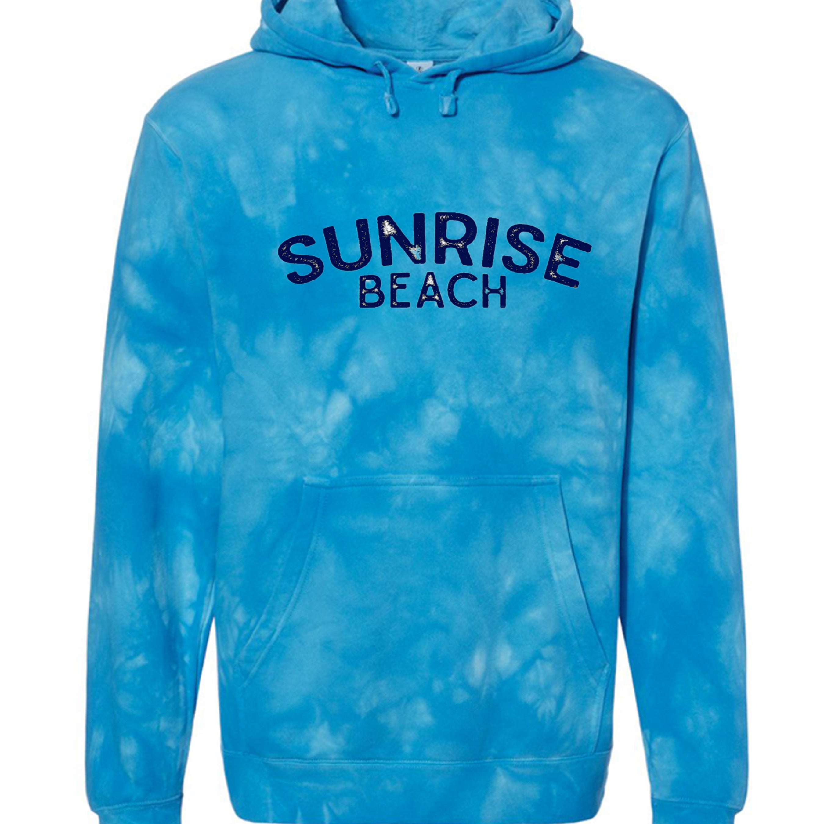 Tie Dye Aqua Blue - PRM4500TD - FRONT
