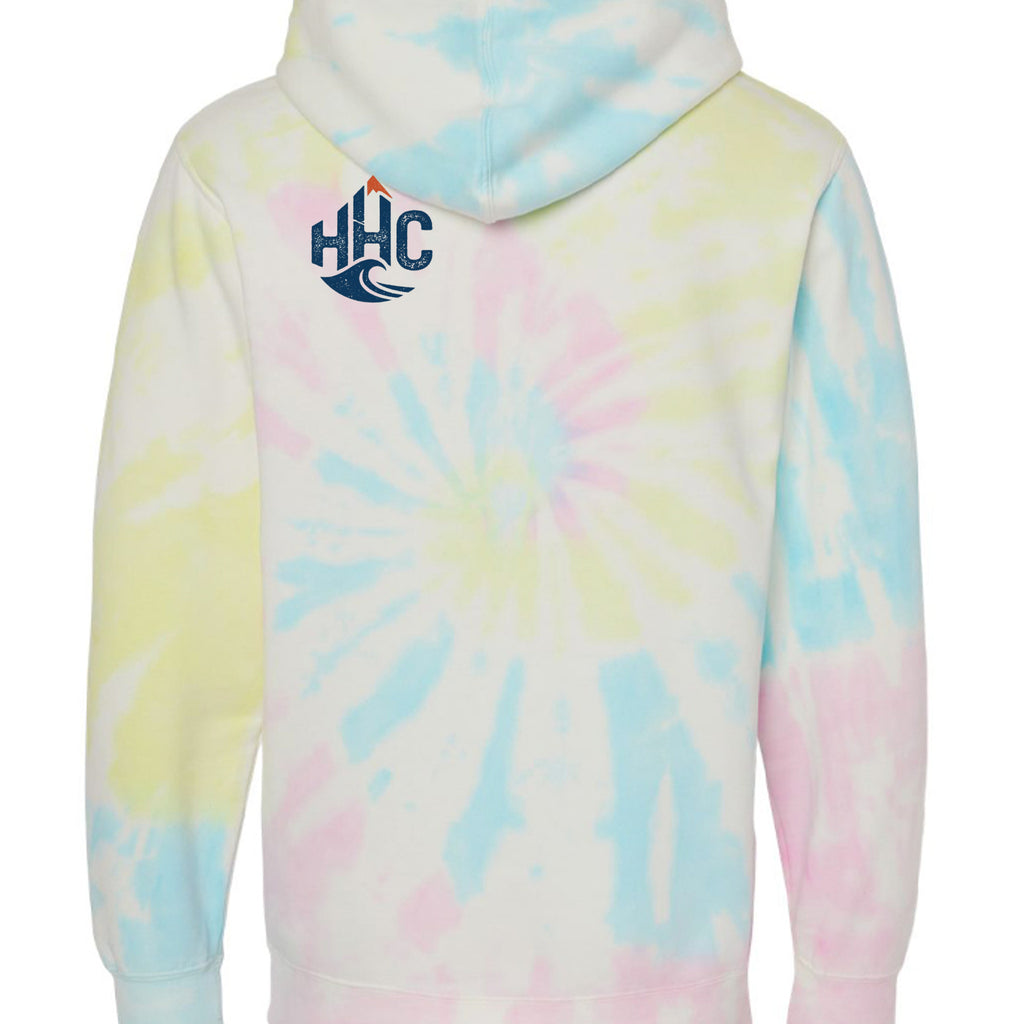 Tie Dye Sunset Swirl - PRM4500TD - BACK