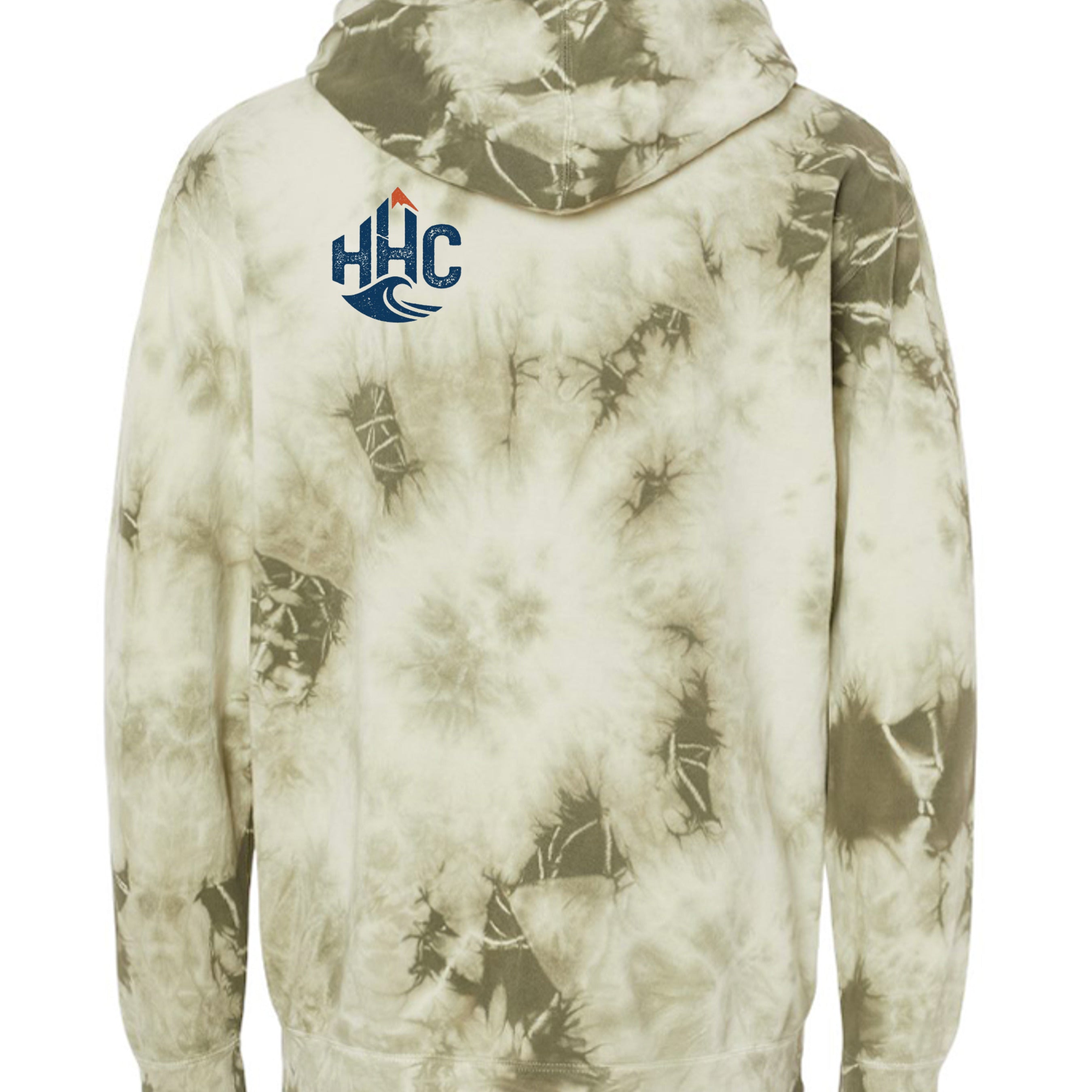 Tie Dye Olive - PRM4500TD - BACK