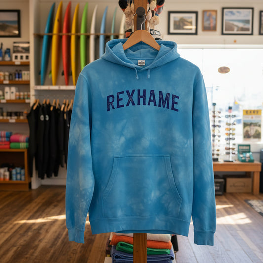 Tie Dye Aqua Blue - PRM4500TD - FRONT