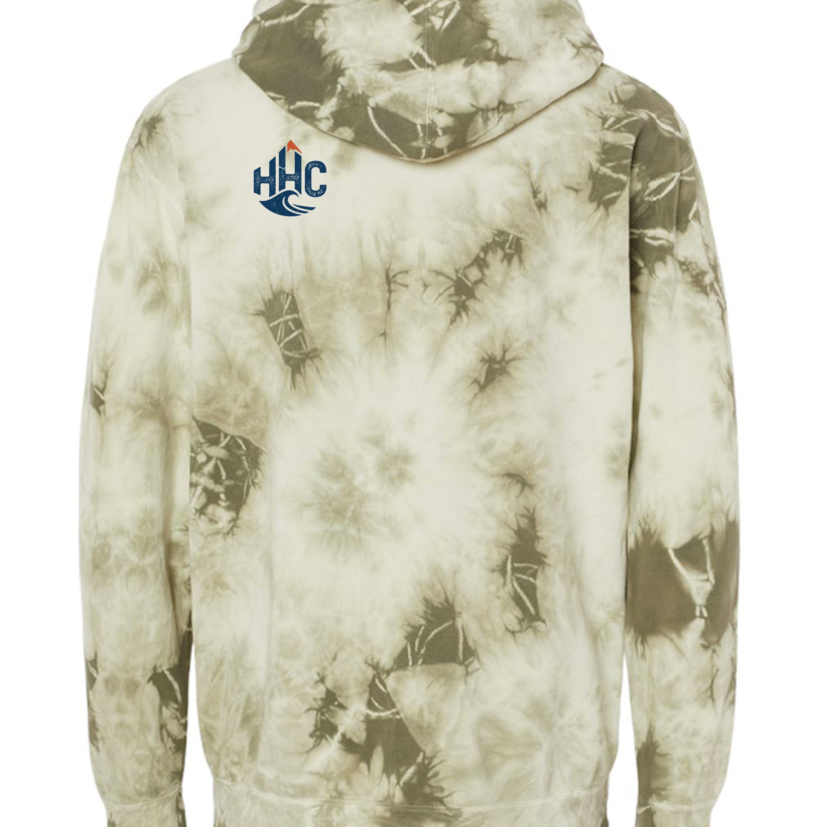 Tie Dye Olive - PRM4500TD - BACK