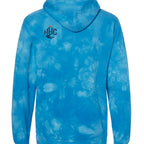 Tie Dye Aqua Blue - PRM4500TD - BACK