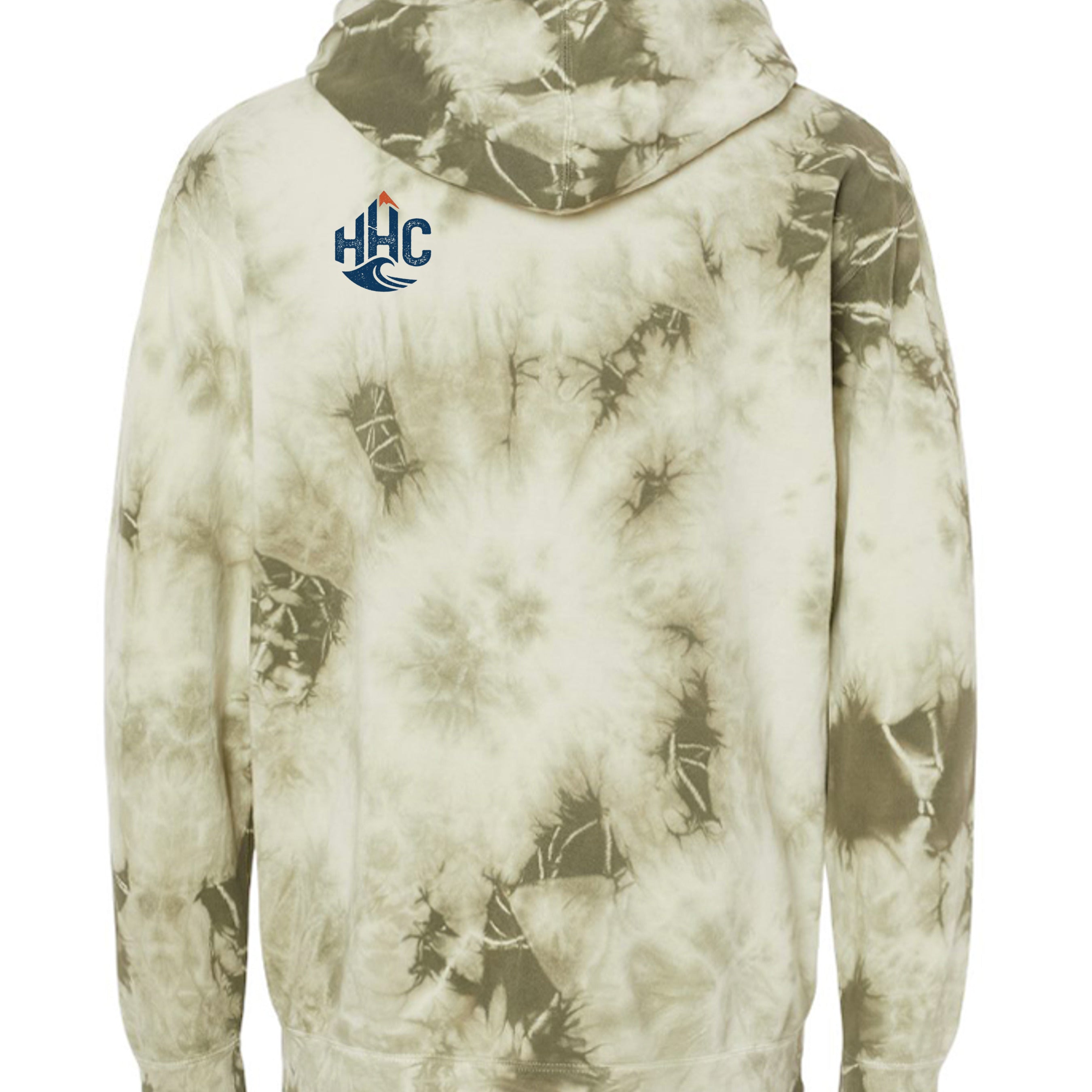 Tie Dye Olive - PRM4500TD - BACK