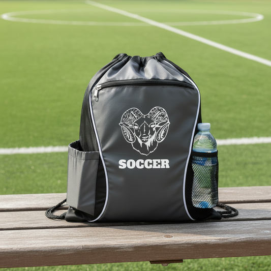 Rams Soccer Bag with Bottle Holders